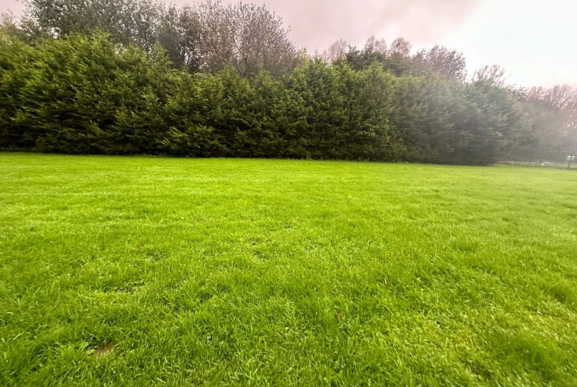 Terrain constructible de 1307 m² à Anvin, viabilisé et calme 