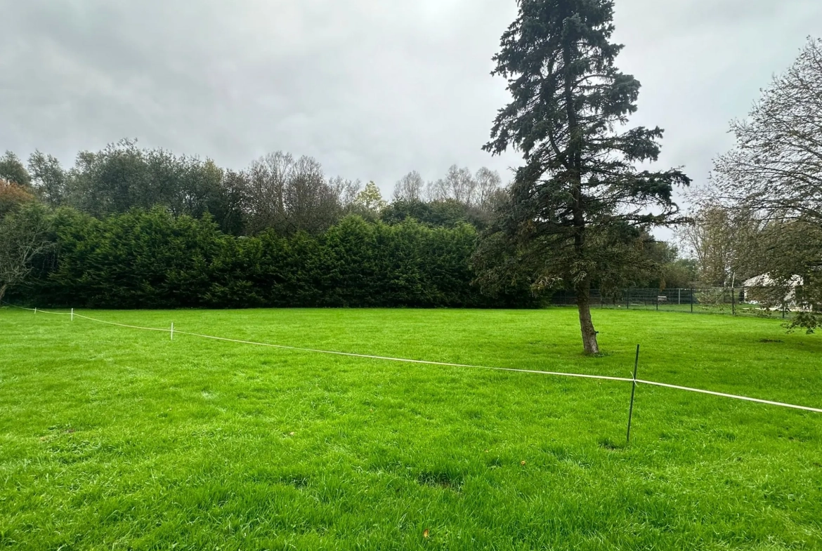 Terrain constructible de 1307 m² à Anvin, viabilisé et calme 