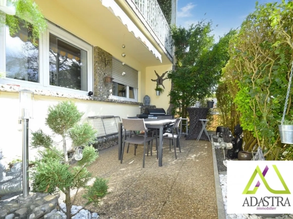 Magnifique appartement traversant 81,30 m² à Guebwiller avec terrasse et garage