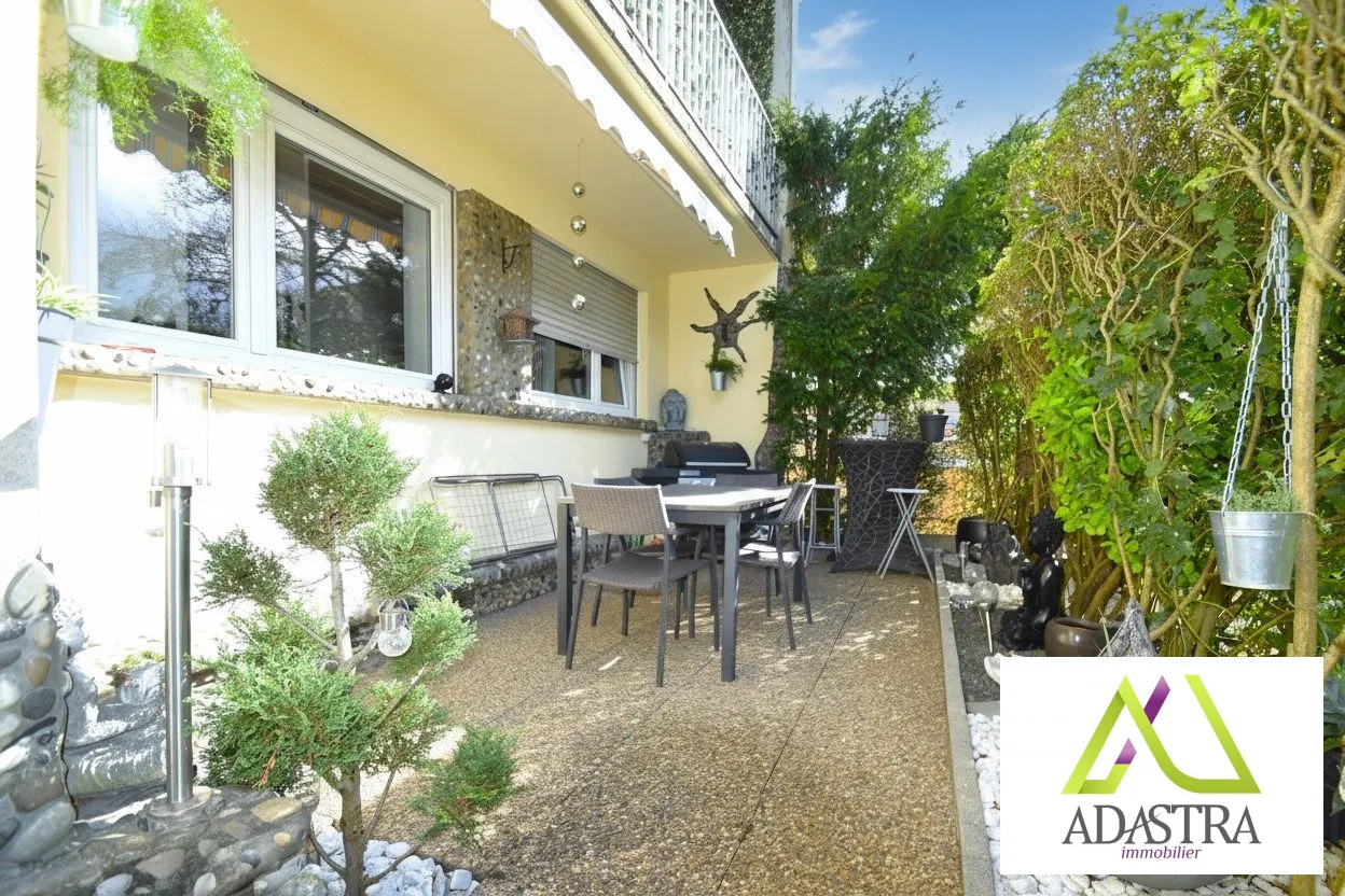 Magnifique appartement traversant 81,30 m² à Guebwiller avec terrasse et garage 