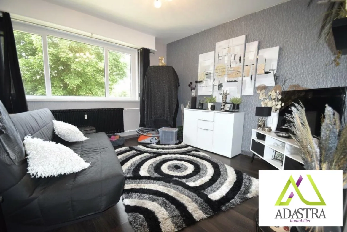 Magnifique appartement traversant 81,30 m² à Guebwiller avec terrasse et garage 