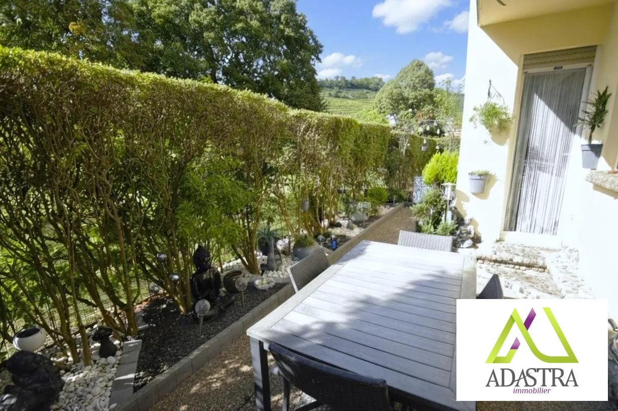 Magnifique appartement traversant 81,30 m² à Guebwiller avec terrasse et garage 
