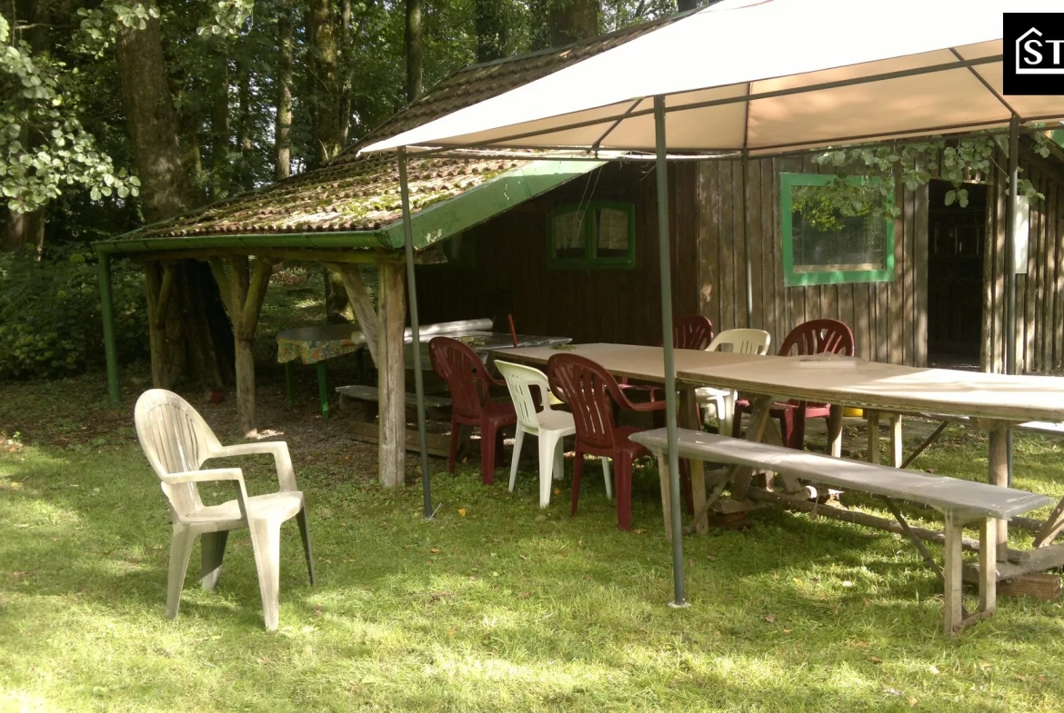 Terrain de loisir avec étang à Felon (90) - Idéal pour détente et aménagements extérieurs 