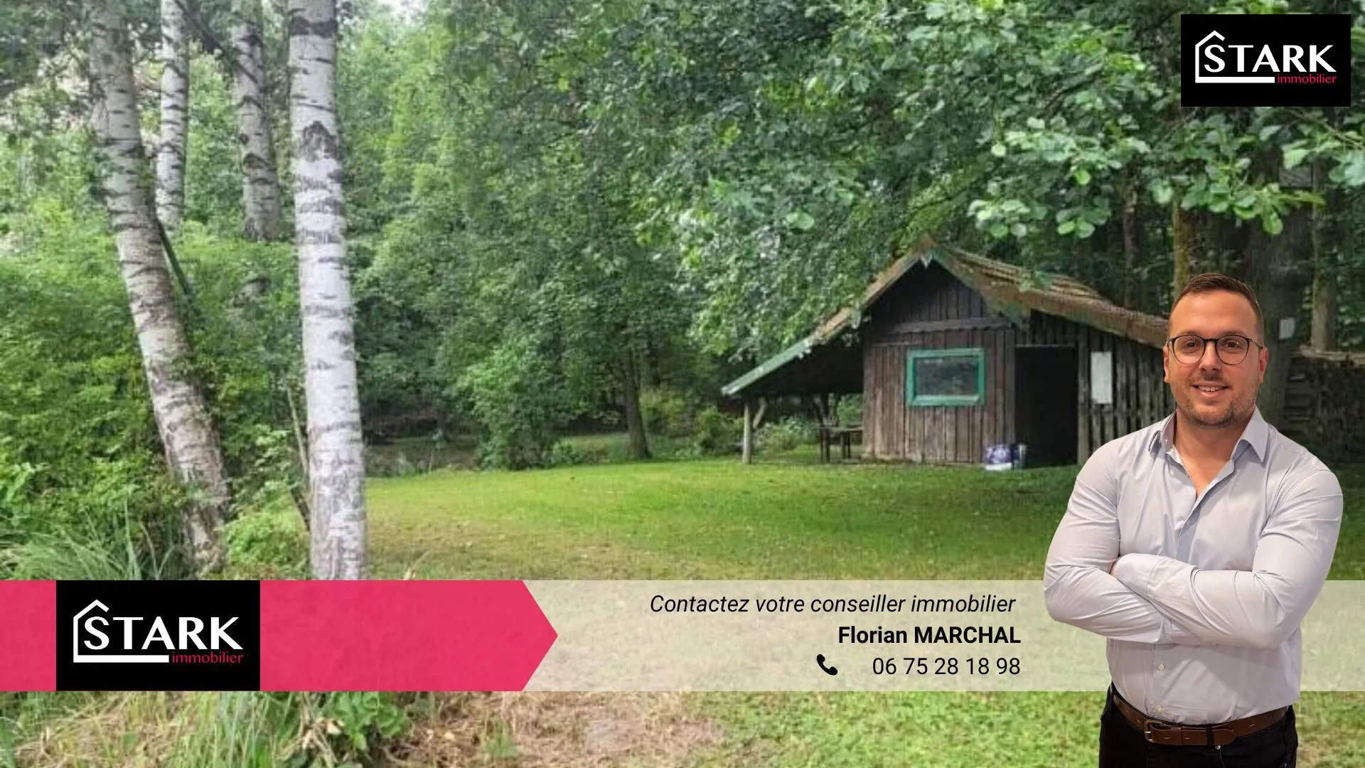 Terrain de loisir avec étang à Felon (90) - Idéal pour détente et aménagements extérieurs 