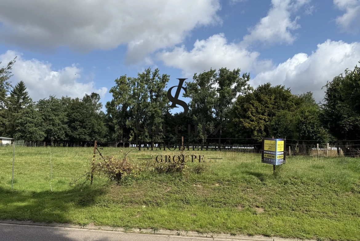 Terrain constructible à Sus-Saint-Léger – Projet immobilier idéal 