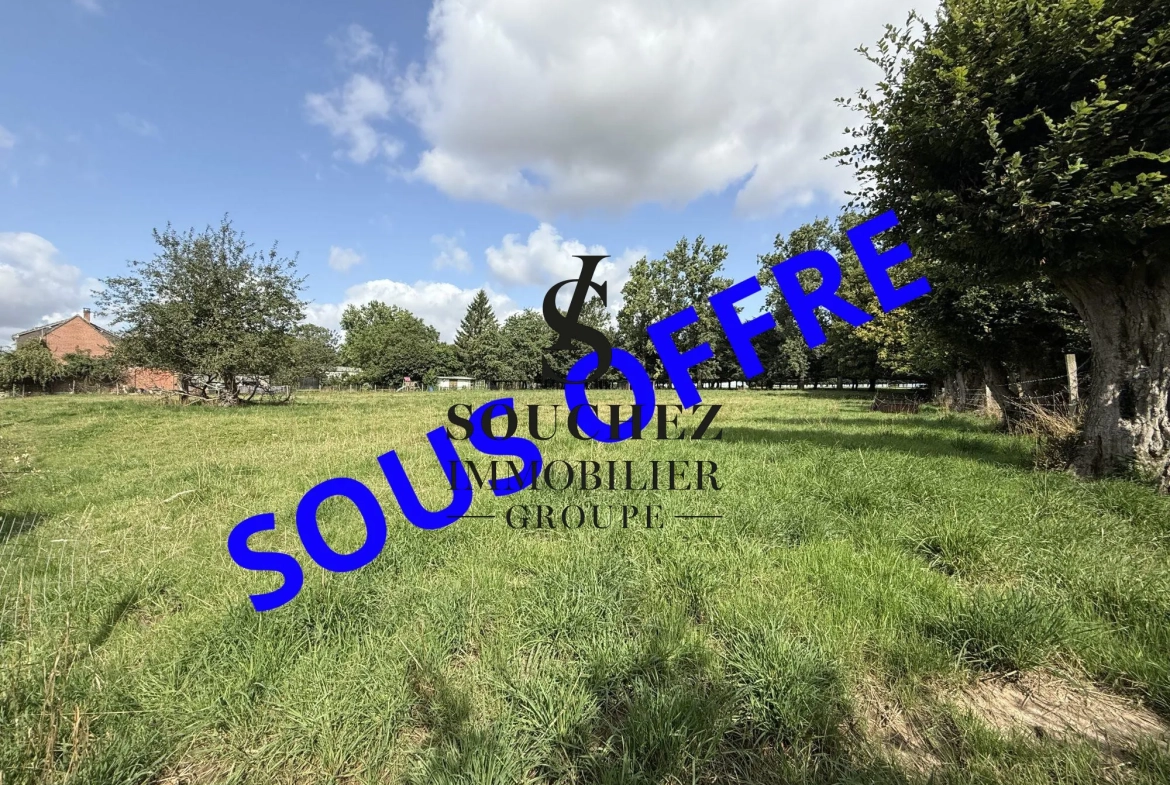 Terrain constructible à Sus-Saint-Léger – Projet immobilier idéal 