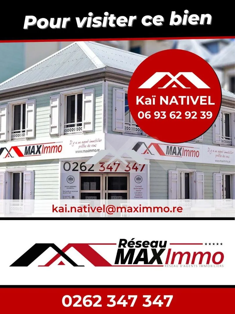 Terrain constructible de 539 m² à Saint-Benoît - Opportunité rare 