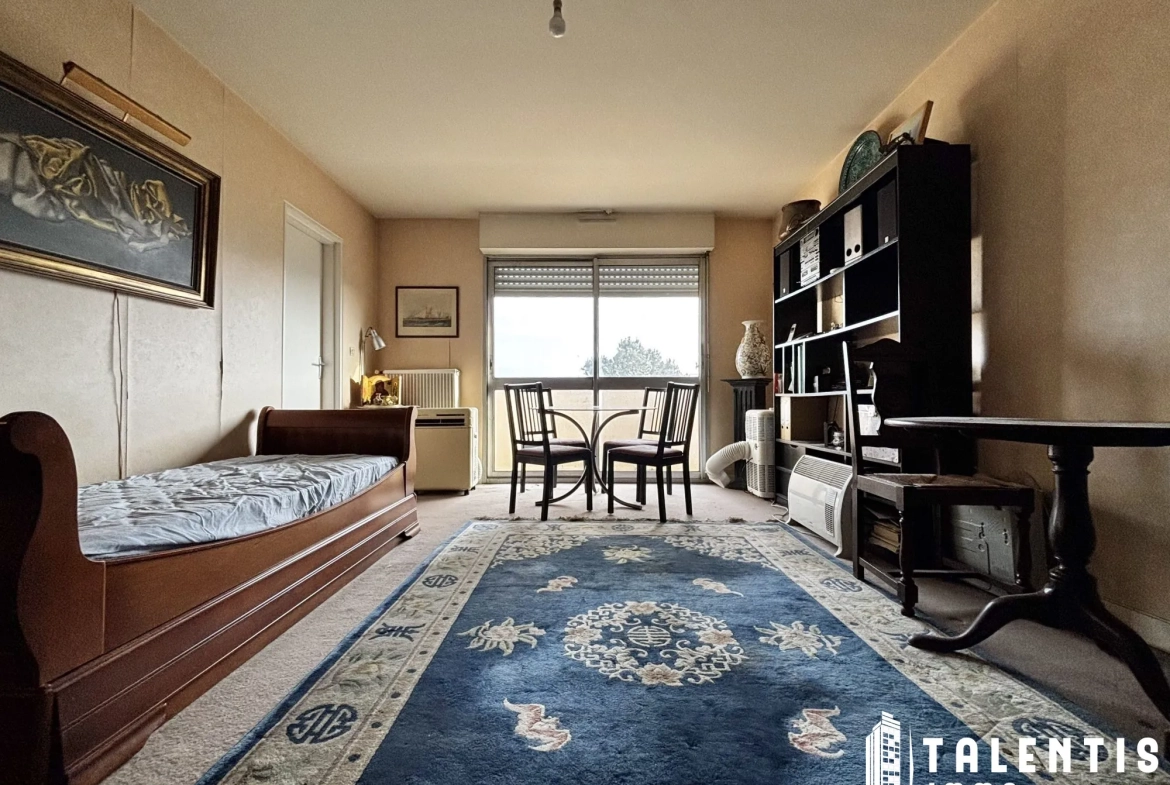 Studio à vendre à Nantes Beaulieu de 32 m² avec balcon et garage - Investissement idéal 