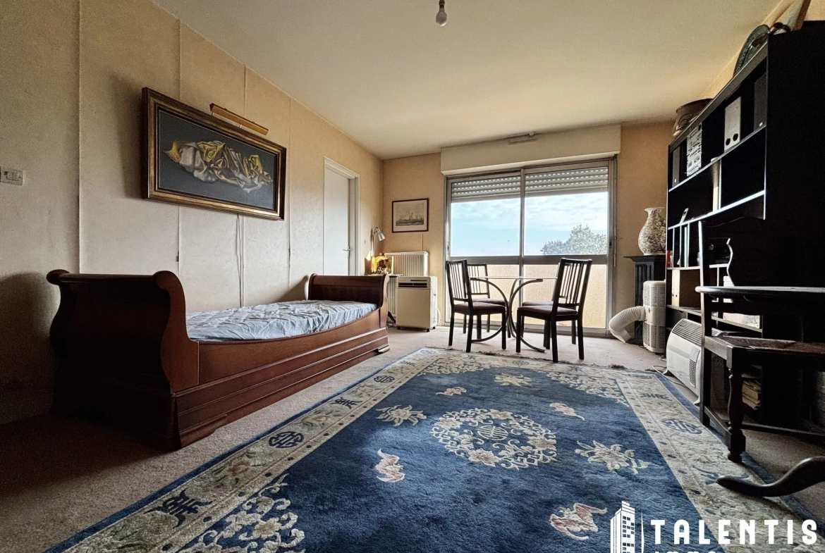 Studio à vendre à Nantes Beaulieu de 32 m² avec balcon et garage - Investissement idéal 