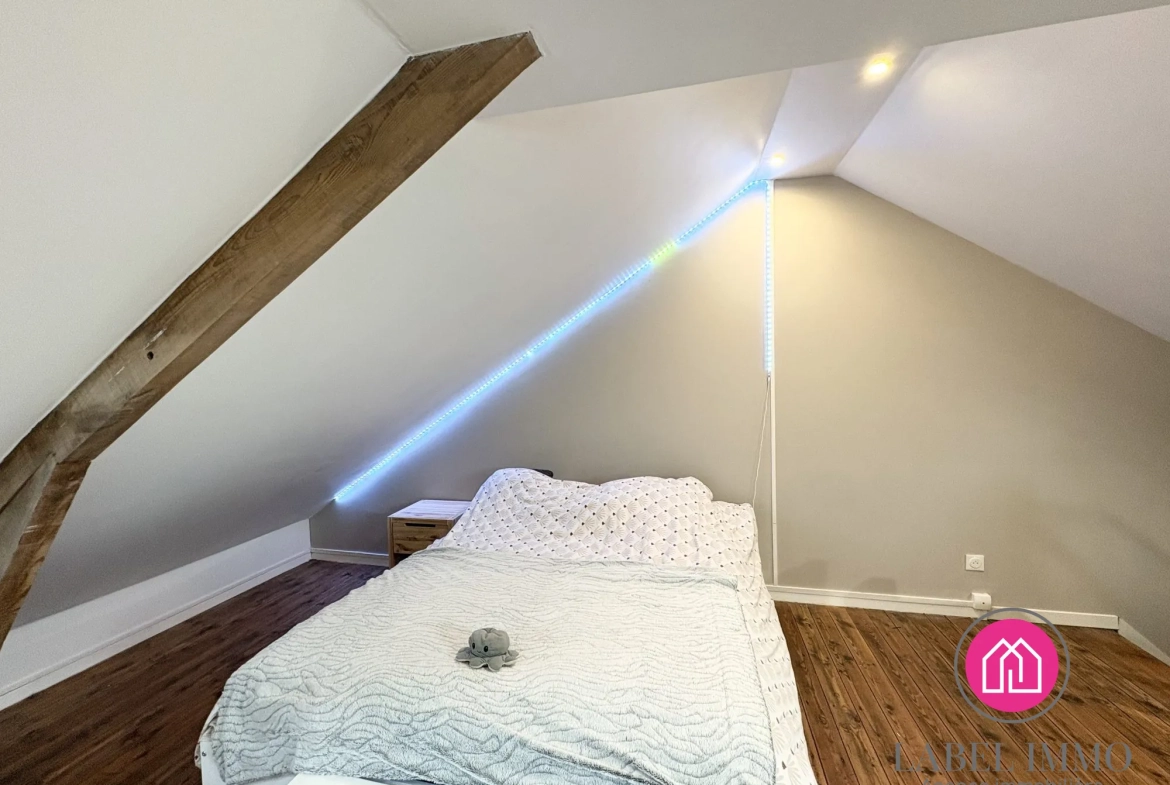 Maison semi-individuelle à Somain avec jardin, 3 chambres, proche commodités 