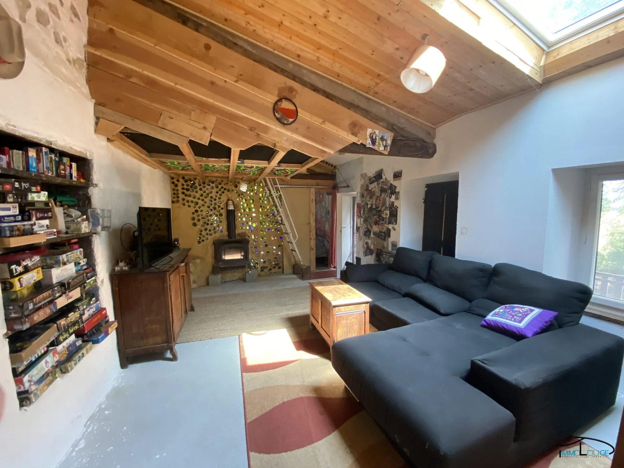 Maison individuelle avec grange attenante proche de Montbazens 