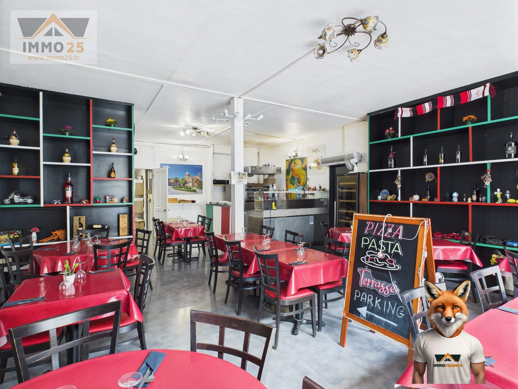 Fonds de commerce à vendre à Besançon - Restauration avec terrasse et parking 