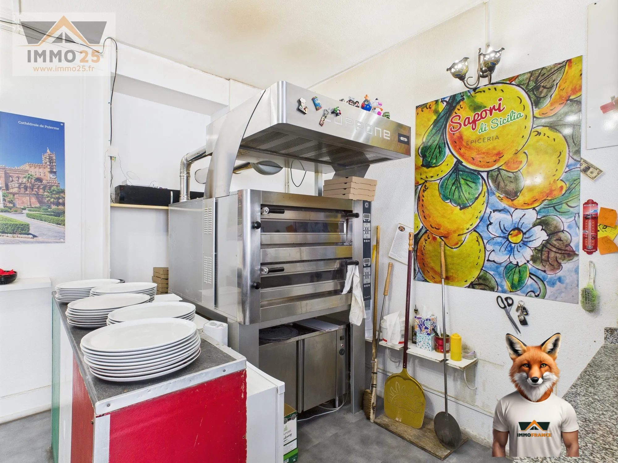 Fonds de commerce à vendre à Besançon - Restauration avec terrasse et parking 