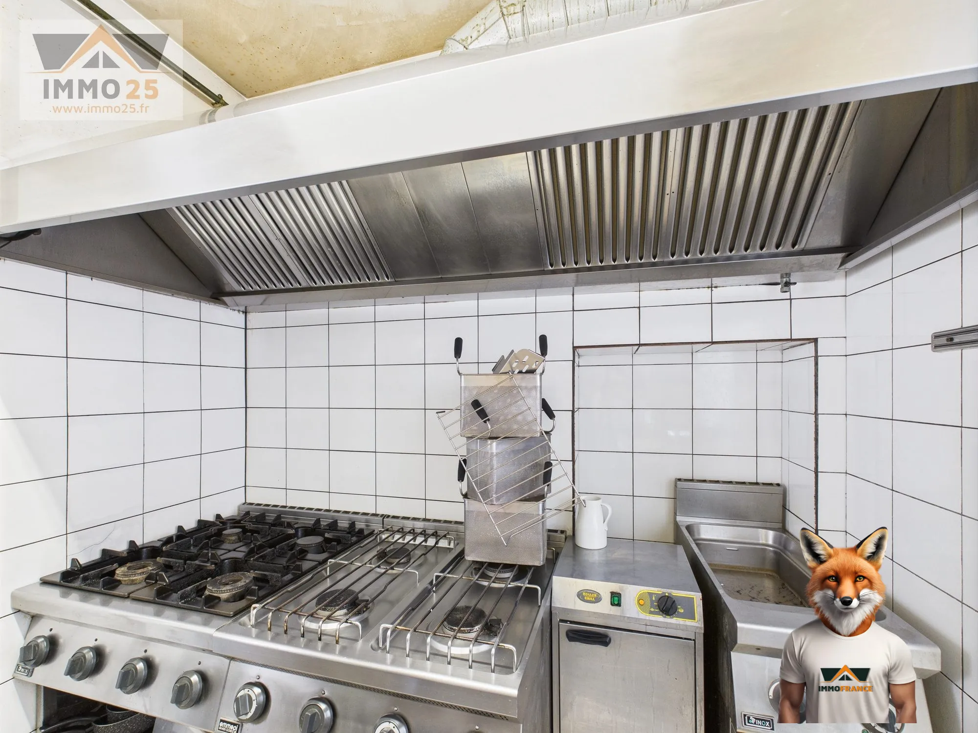 Fonds de commerce à vendre à Besançon - Restauration avec terrasse et parking 