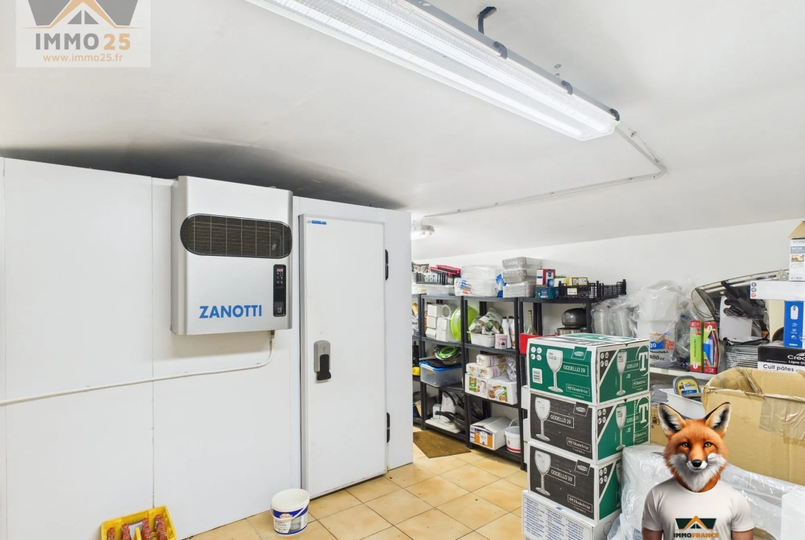 Fonds de commerce à vendre à Besançon - Restauration avec terrasse et parking 