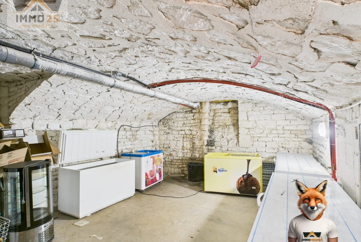 Fonds de commerce à vendre à Besançon - Restauration avec terrasse et parking 