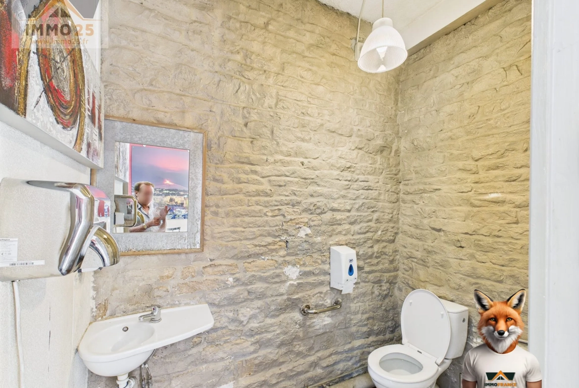 Fonds de commerce à vendre à Besançon - Restauration avec terrasse et parking 