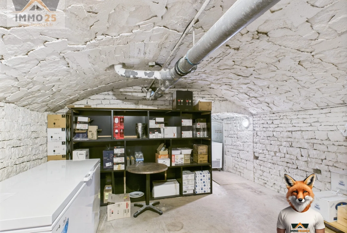 Fonds de commerce à vendre à Besançon - Restauration avec terrasse et parking 