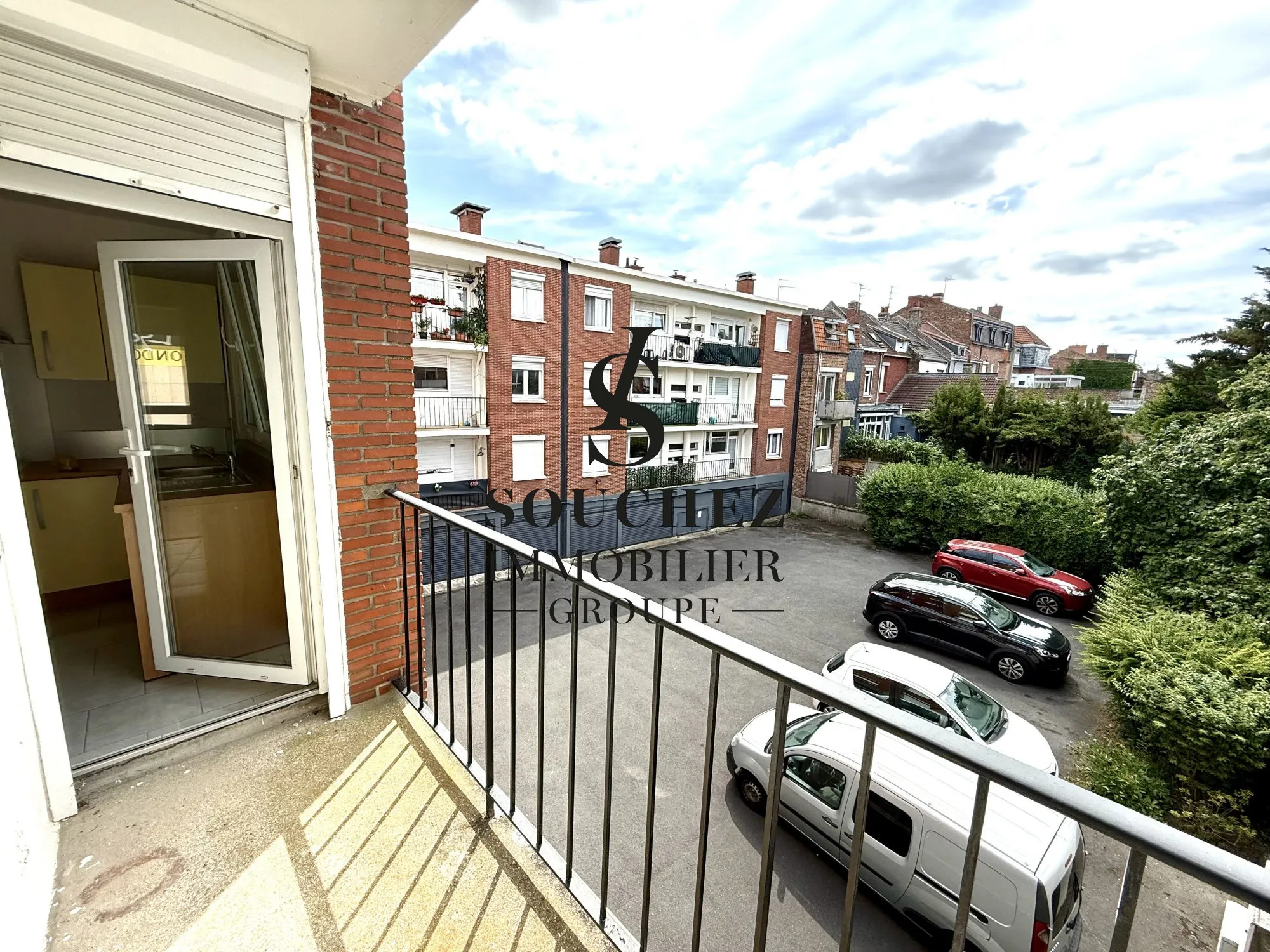 Appartement lumineux avec garage et cave à Lens - Secteur calme 
