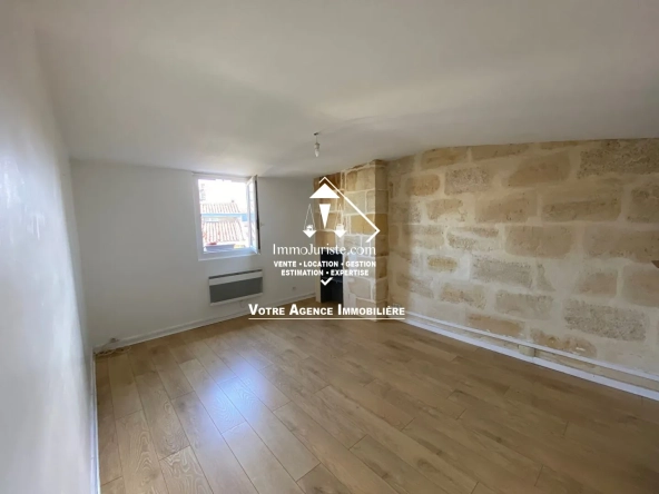 Appartement 2 pièces à Bordeaux Mériadeck avec combles aménageables