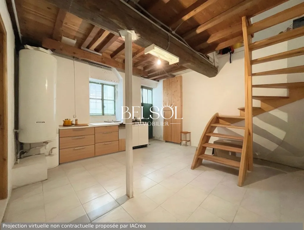 Maison de village à Prades avec potentiel locatif, T4 ou deux logements T3 et Studio 