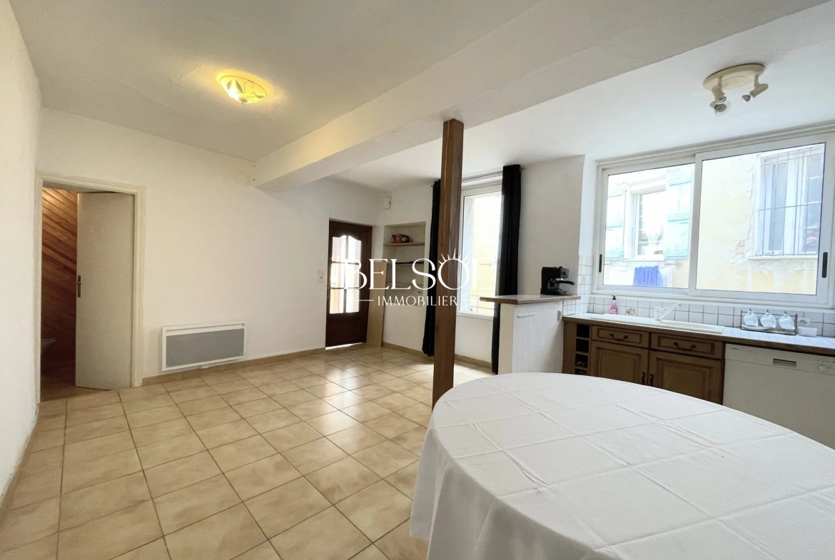 Maison de village à Prades avec potentiel locatif, T4 ou deux logements T3 et Studio 