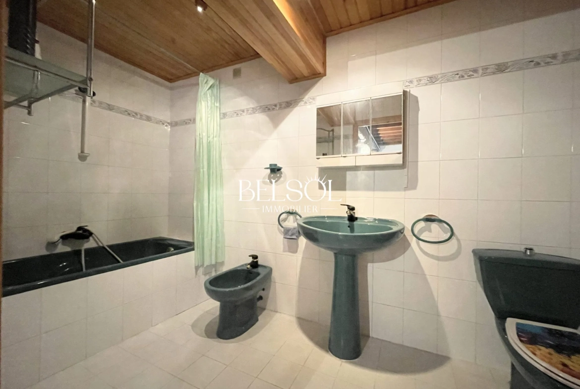 Maison de village à Prades avec potentiel locatif, T4 ou deux logements T3 et Studio 