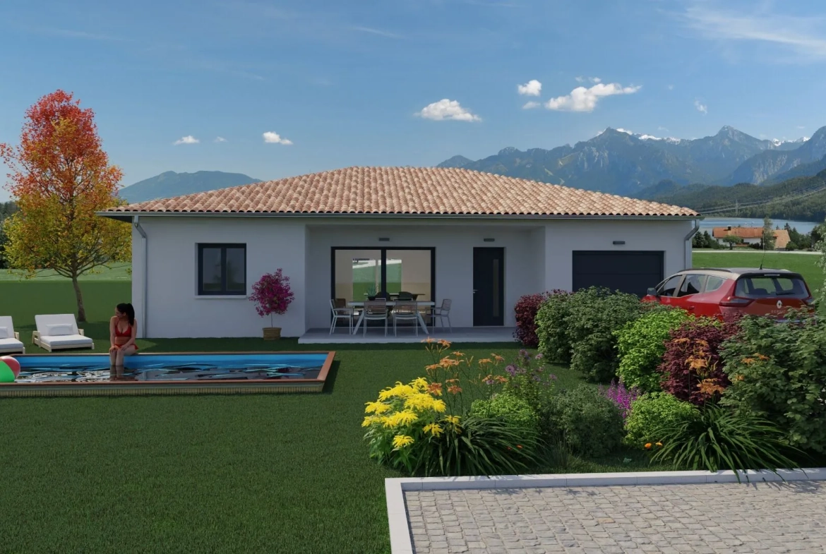 Construction Villa Moderne 4 Chambres à Lugny avec Vue Vignes 
