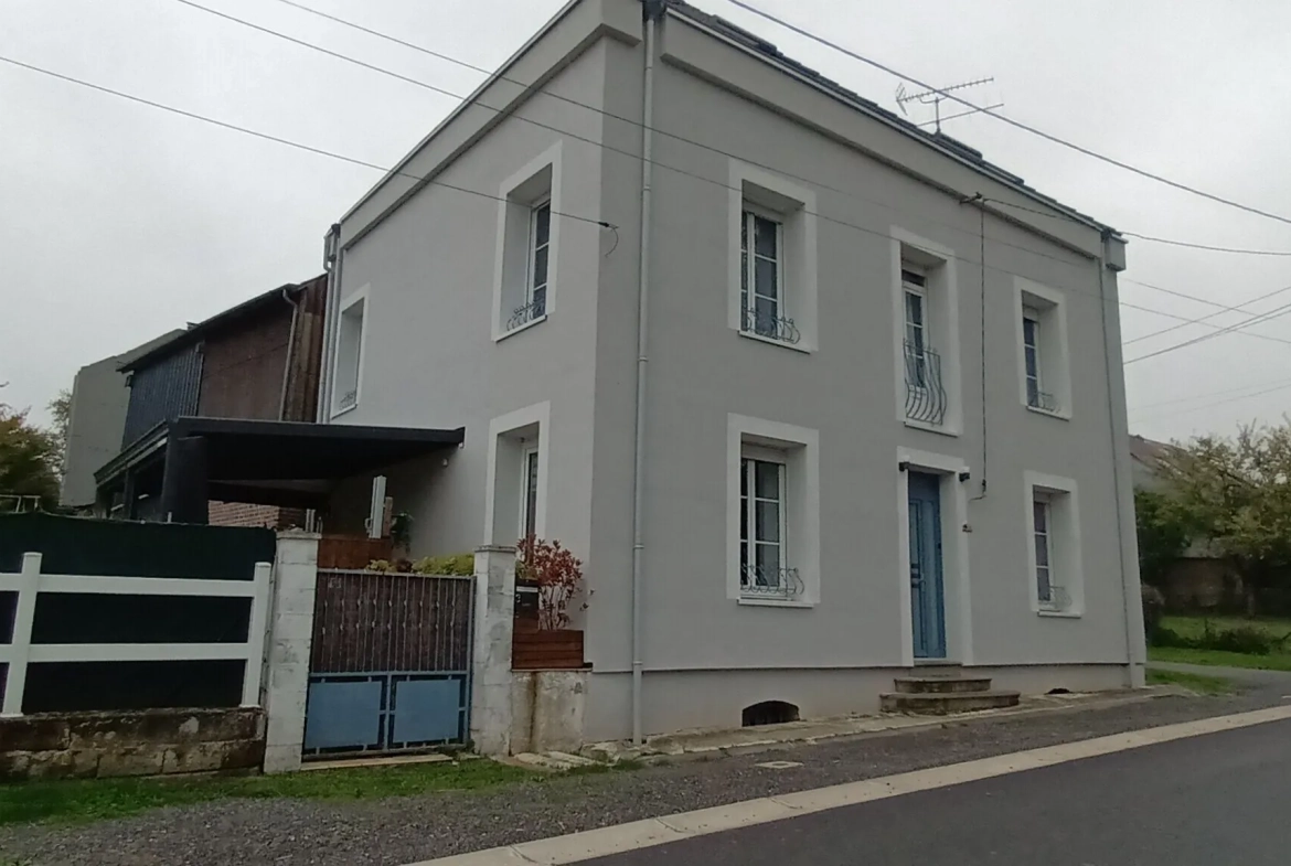 Maison rénovée de 7 pièces avec terrasse et jardin à SERY 
