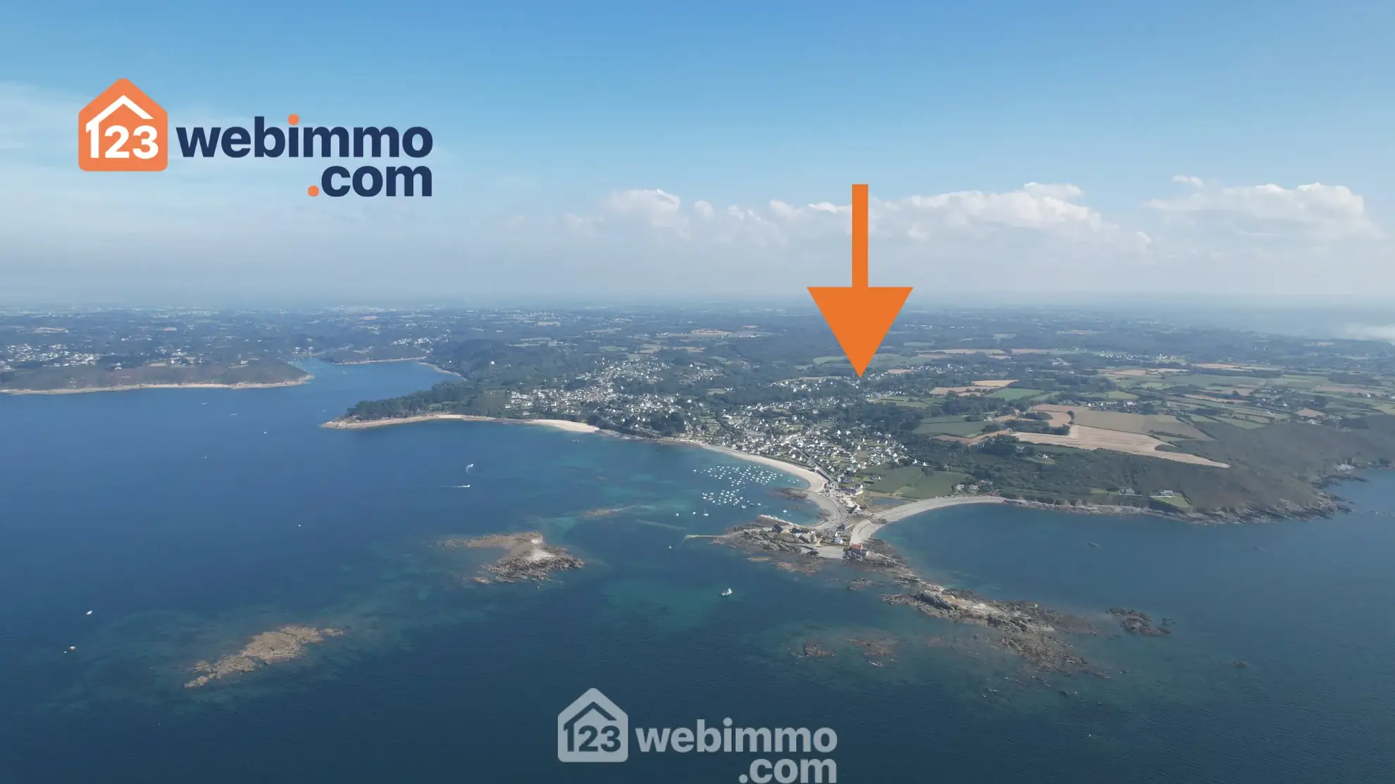 Terrain constructible de 1091 m² à vendre à Trédrez-Locquémeau – Emplacement idéal proche de la mer 