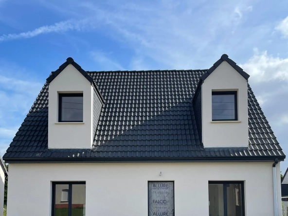 Pavillon neuf à Corbie avec 3 chambres et financement avantageux