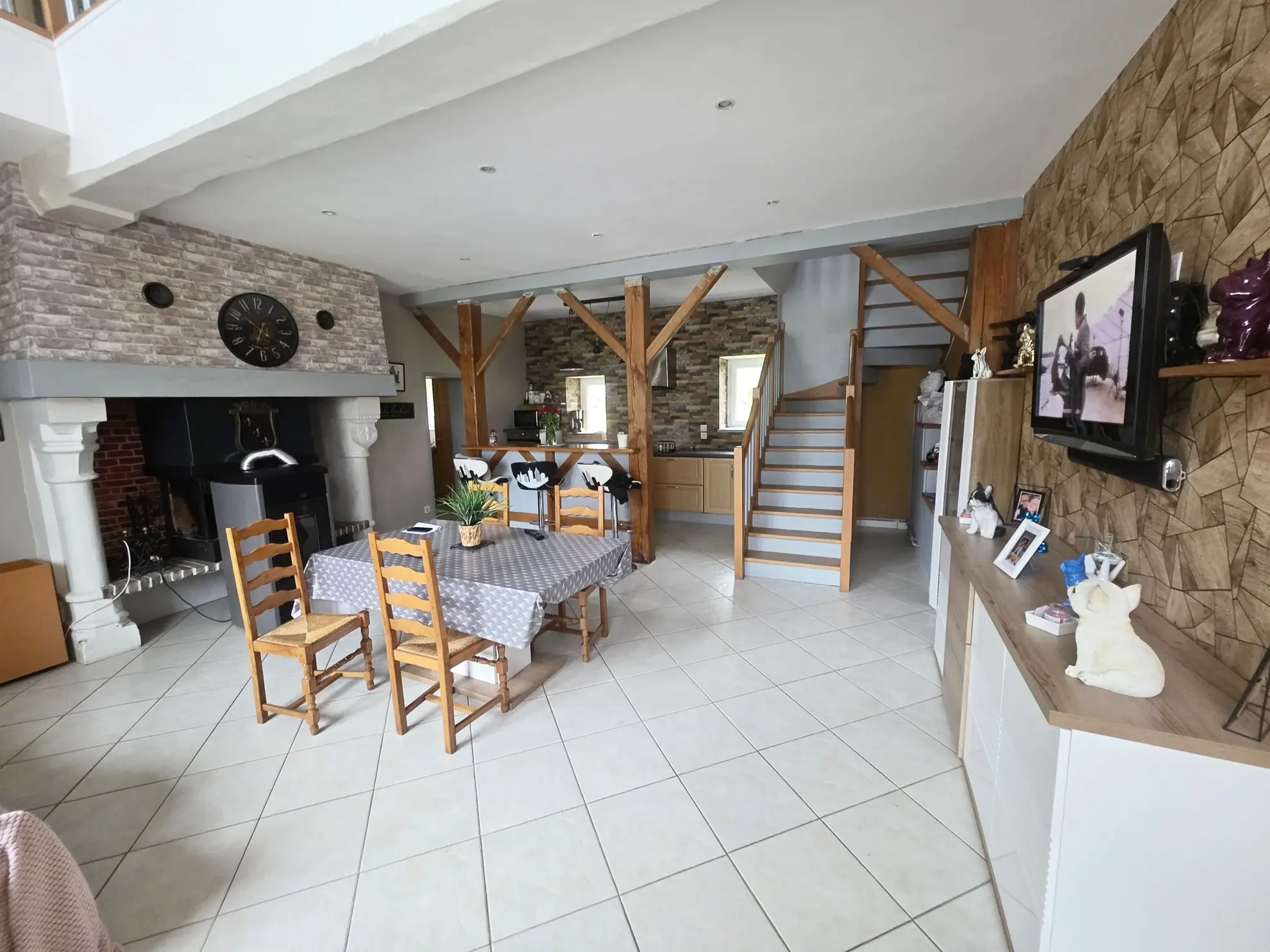 Superbe maison de caractère avec bâtiments à vendre à la campagne près de Goderville 