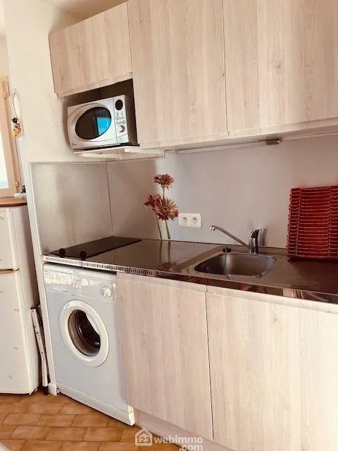 Appartement T2 cabine de 36 m² avec terrasse et vue mer au Le Barcarès 