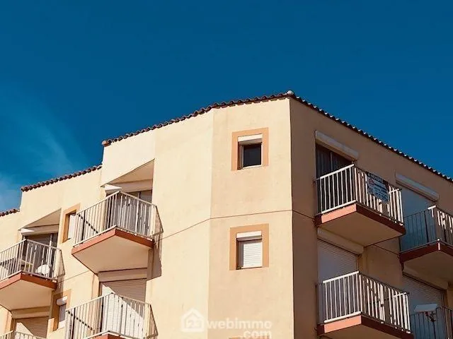 Appartement T2 cabine de 36 m² avec terrasse et vue mer au Le Barcarès 