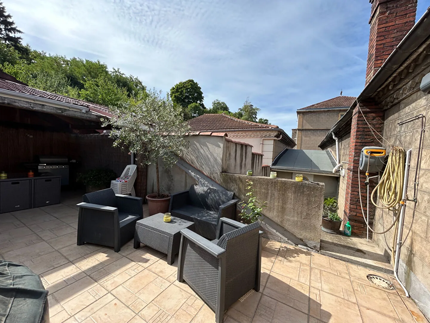 Appartement de type 4 avec terrasse à Saint-Chamond - 3 chambres, 50 m2 