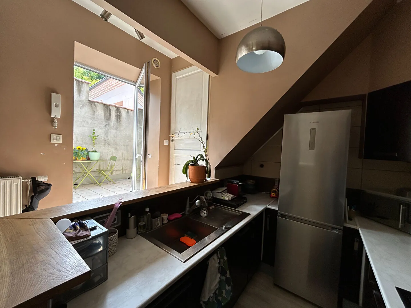 Appartement de type 4 avec terrasse à Saint-Chamond - 3 chambres, 50 m2 