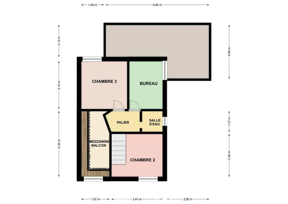 Maison à vendre de 92 m² à Thuré avec terrain et garage - Potentiel à exploiter 