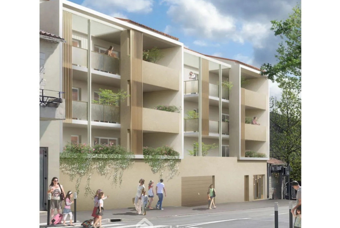 Appartement T2 de 51 m² avec terrasse à Istres - Résidence sécurisée 