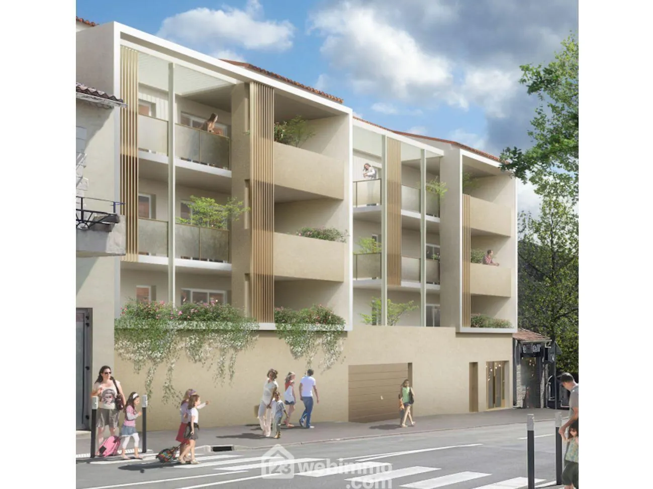 Appartement T2 de 51 m² avec terrasse à Istres - Résidence sécurisée 