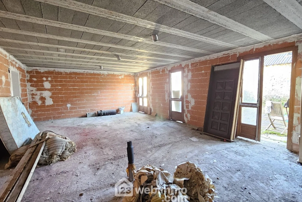 Maison à rénover de 174 m² à Narcastet avec terrain de 1200 m² - Opportunité rare 