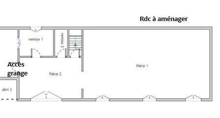 Maison à rénover de 174 m² à Narcastet avec terrain de 1200 m² - Opportunité rare 