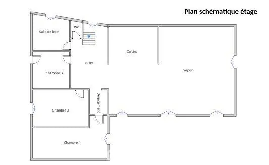 Maison à rénover de 174 m² à Narcastet avec terrain de 1200 m² - Opportunité rare 