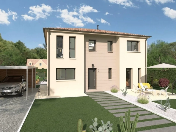 Maison neuve avec 4 chambres à Préchac - Construction personnalisable