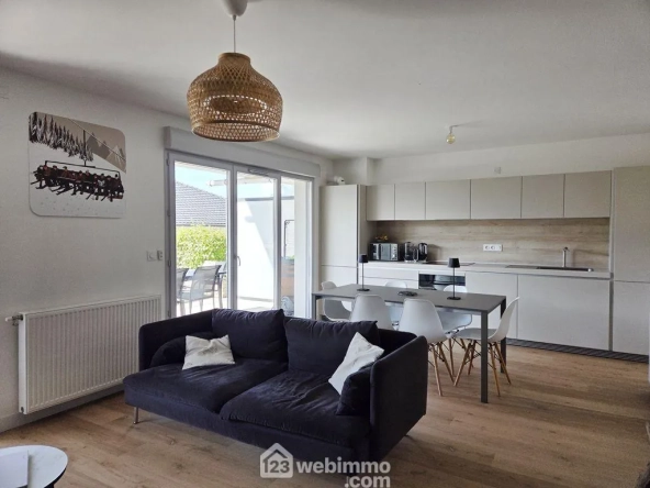 Appartements T3 à Mercury avec terrasse, jardin et garage - Cube immobilier