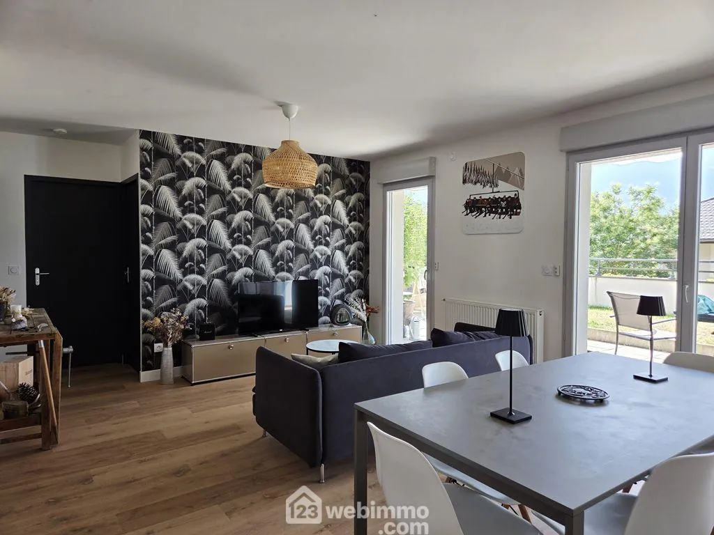 Appartements T3 à Mercury avec terrasse, jardin et garage - Cube immobilier 