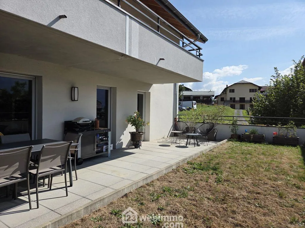 Appartements T3 à Mercury avec terrasse, jardin et garage - Cube immobilier 