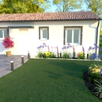 Maison individuelle de 66 m² avec 2 chambres dans le Sud-Ouest