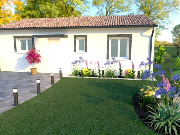 Maison individuelle de 66 m² avec 2 chambres dans le Sud-Ouest