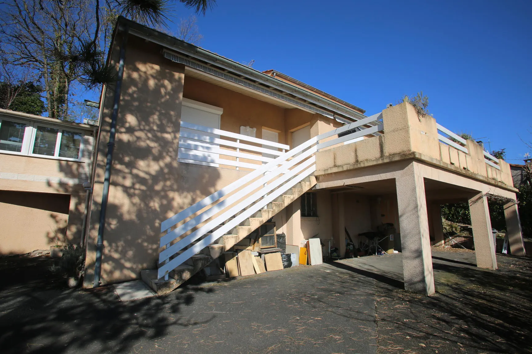 Villa avec piscine à Albi - Vue dominante et grand jardin 