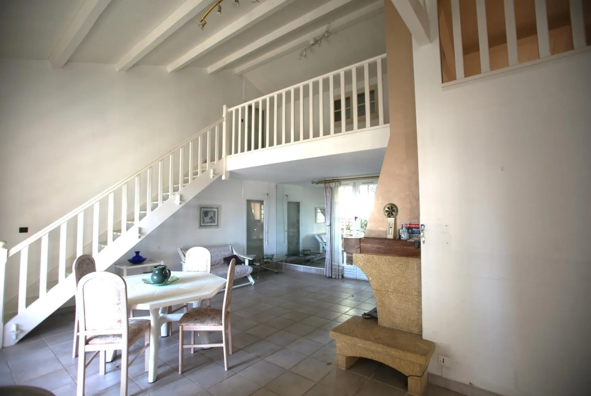 Villa avec piscine à Albi - Vue dominante et grand jardin 